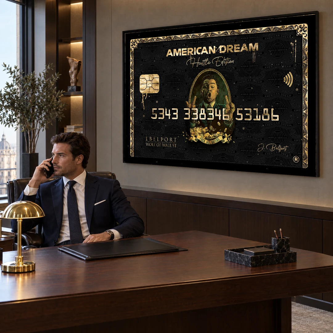 American Dream Wolf | Plakat, we wnętrzu