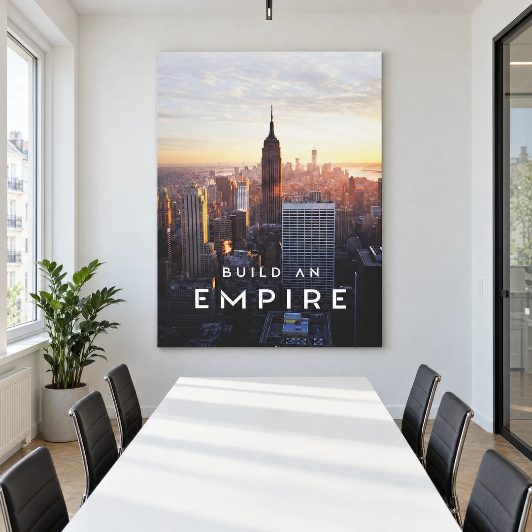 Build an Empire New York | Plakat, we wnętrzu