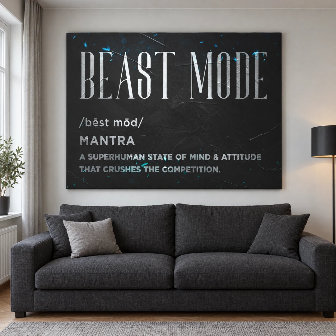 Beast Mode Definicja | Plakat, we wnętrzu