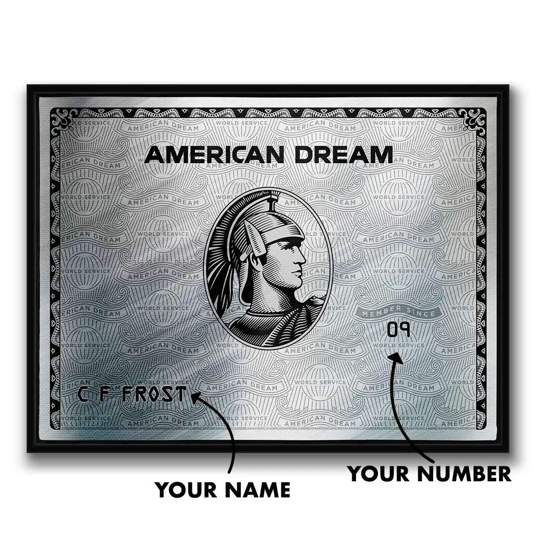Personalizowany American Dream - Amex | Obraz