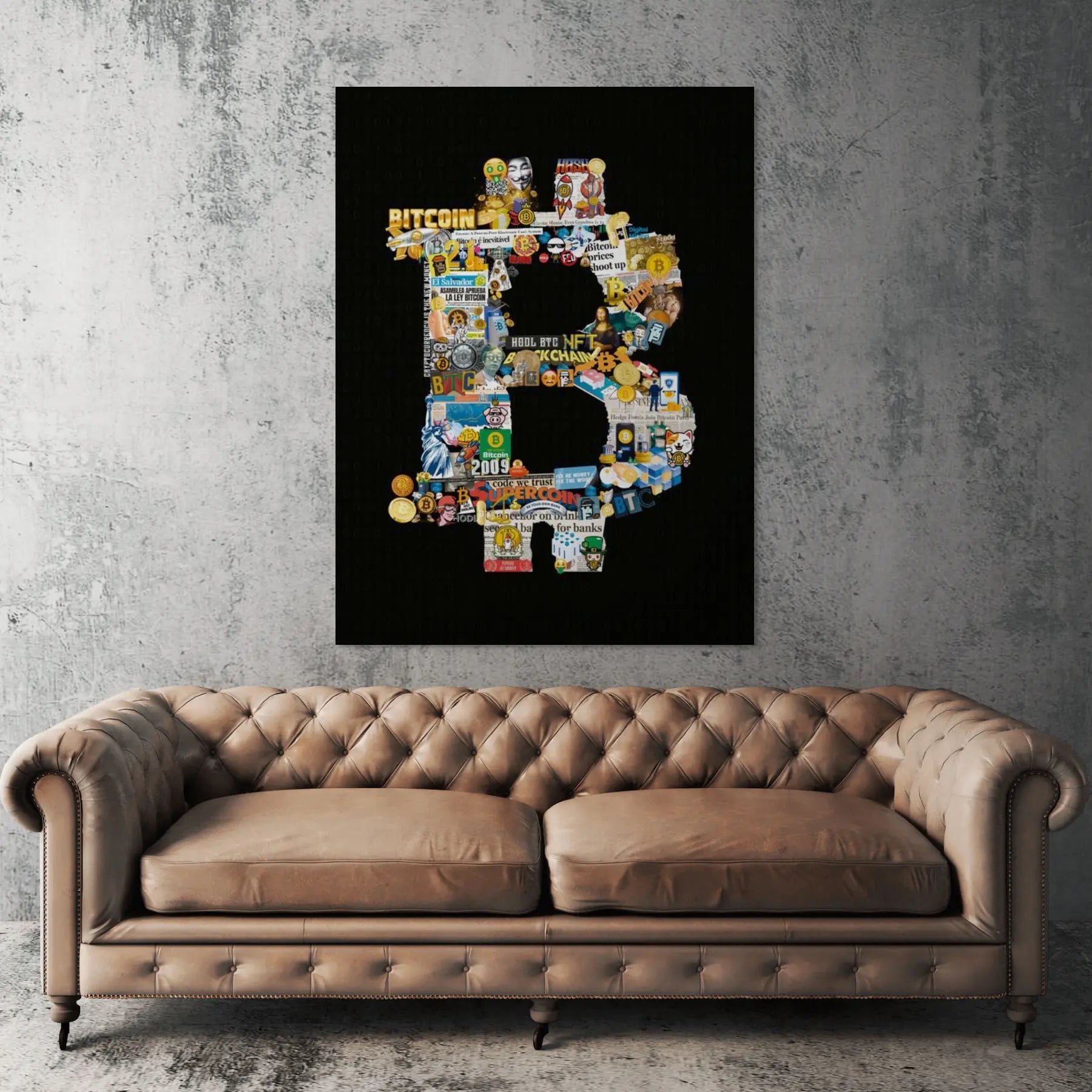 Bitcoin Symbol | Plakat