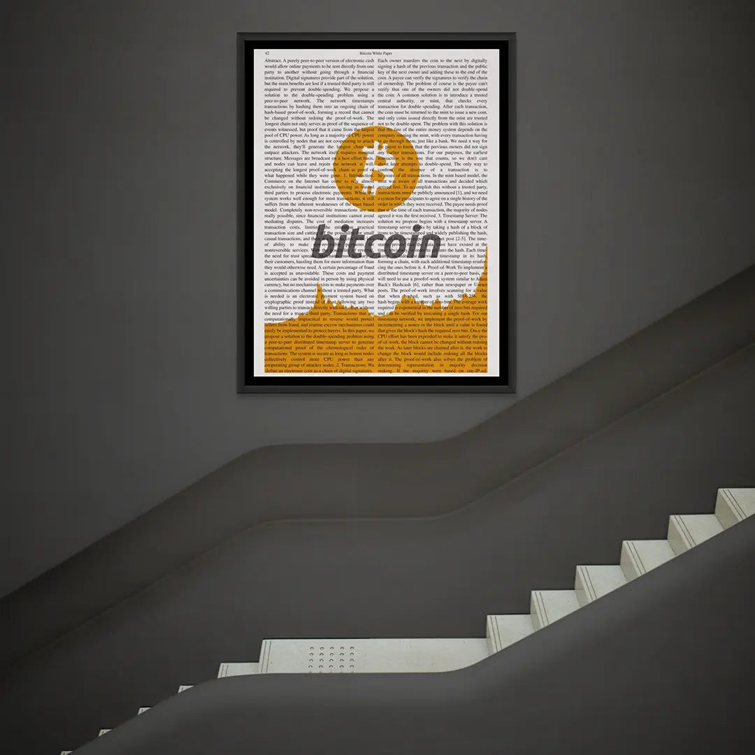Bitcoin Whitepaper | Plakat