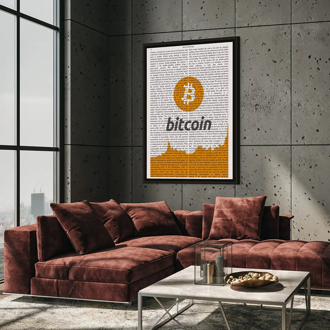 Bitcoin Whitepaper | Plakat