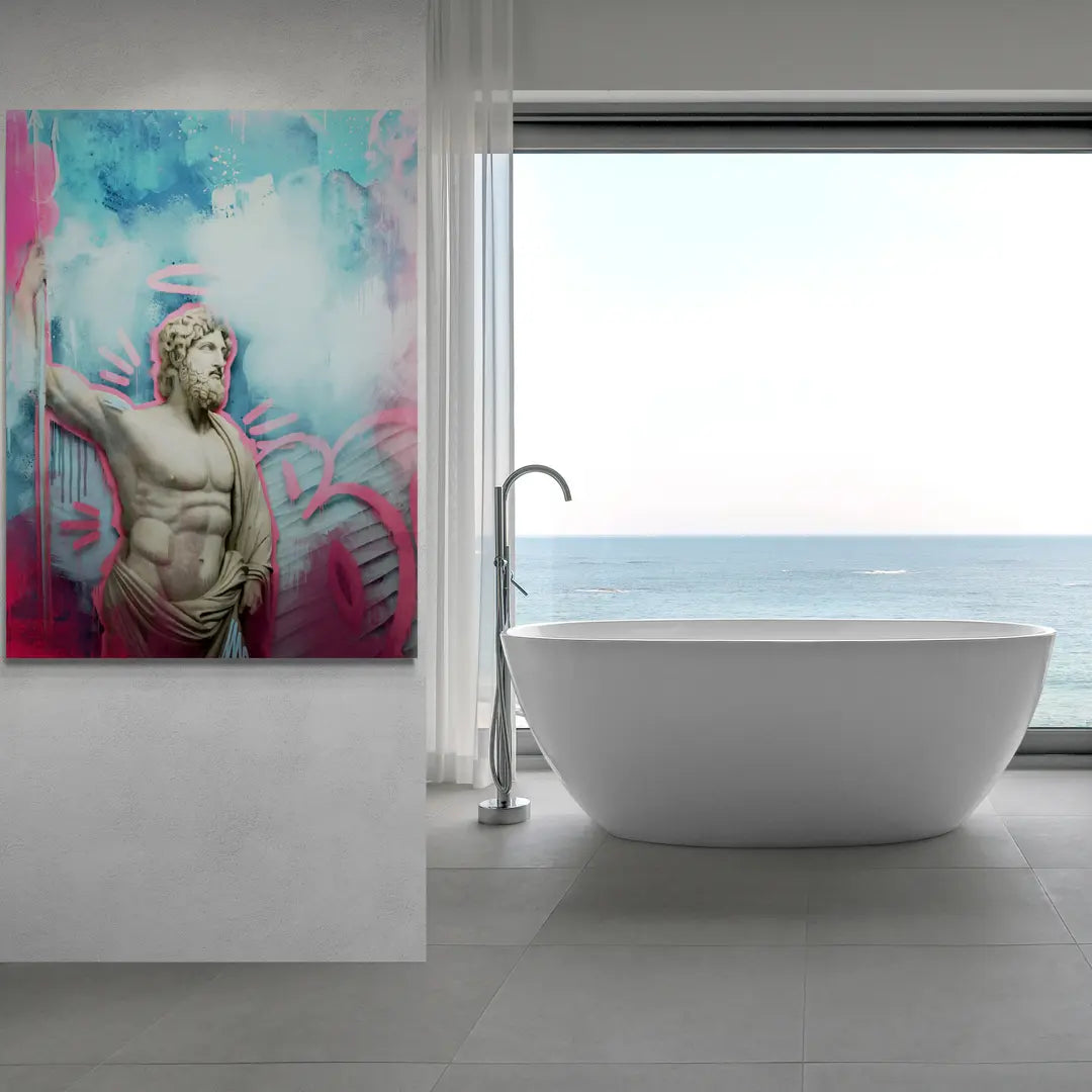 Nowoczesny Poseidon | Obraz