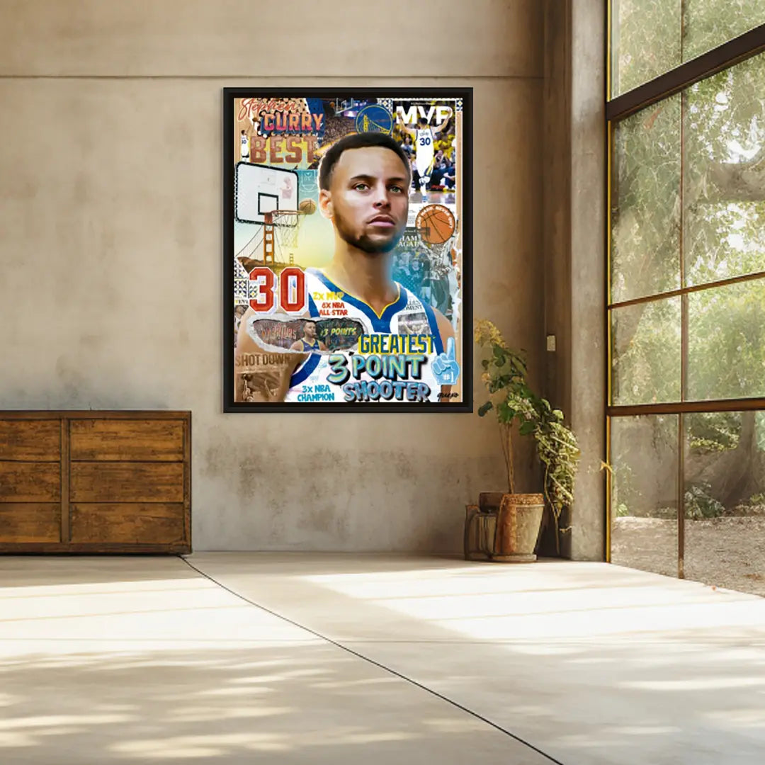 Curry NBA | Plakat