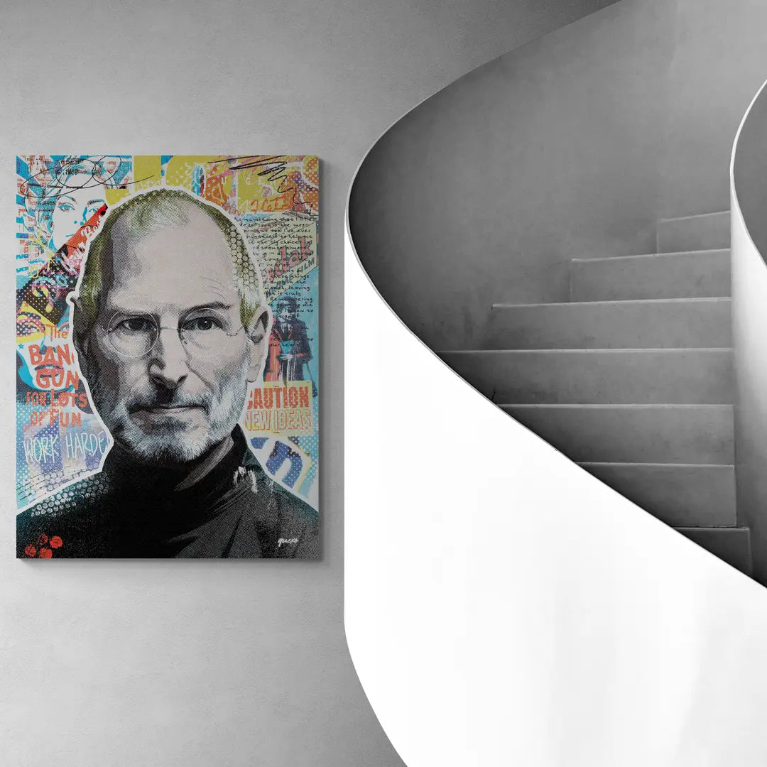 Steve Jobs: Work Harder | Obraz