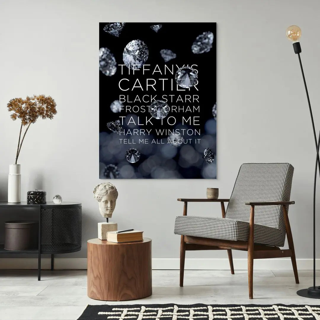 Diamonds Best Friend | Plakat
