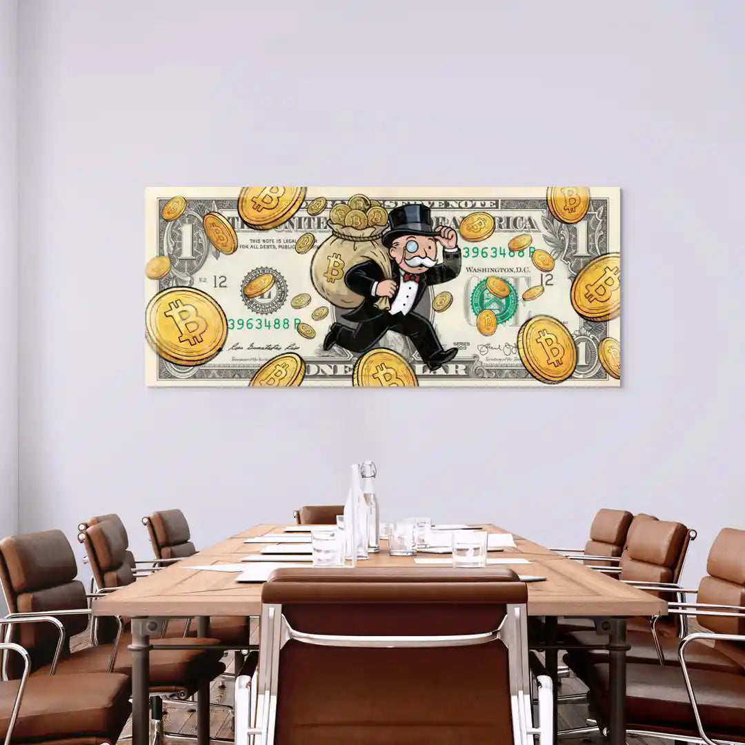 Bitcoin Monopoly  | Obraz