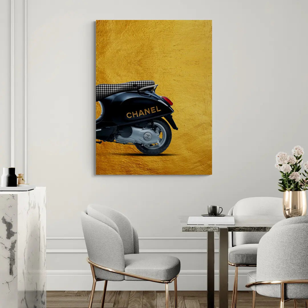 Vespa Chanel Tył | Obraz