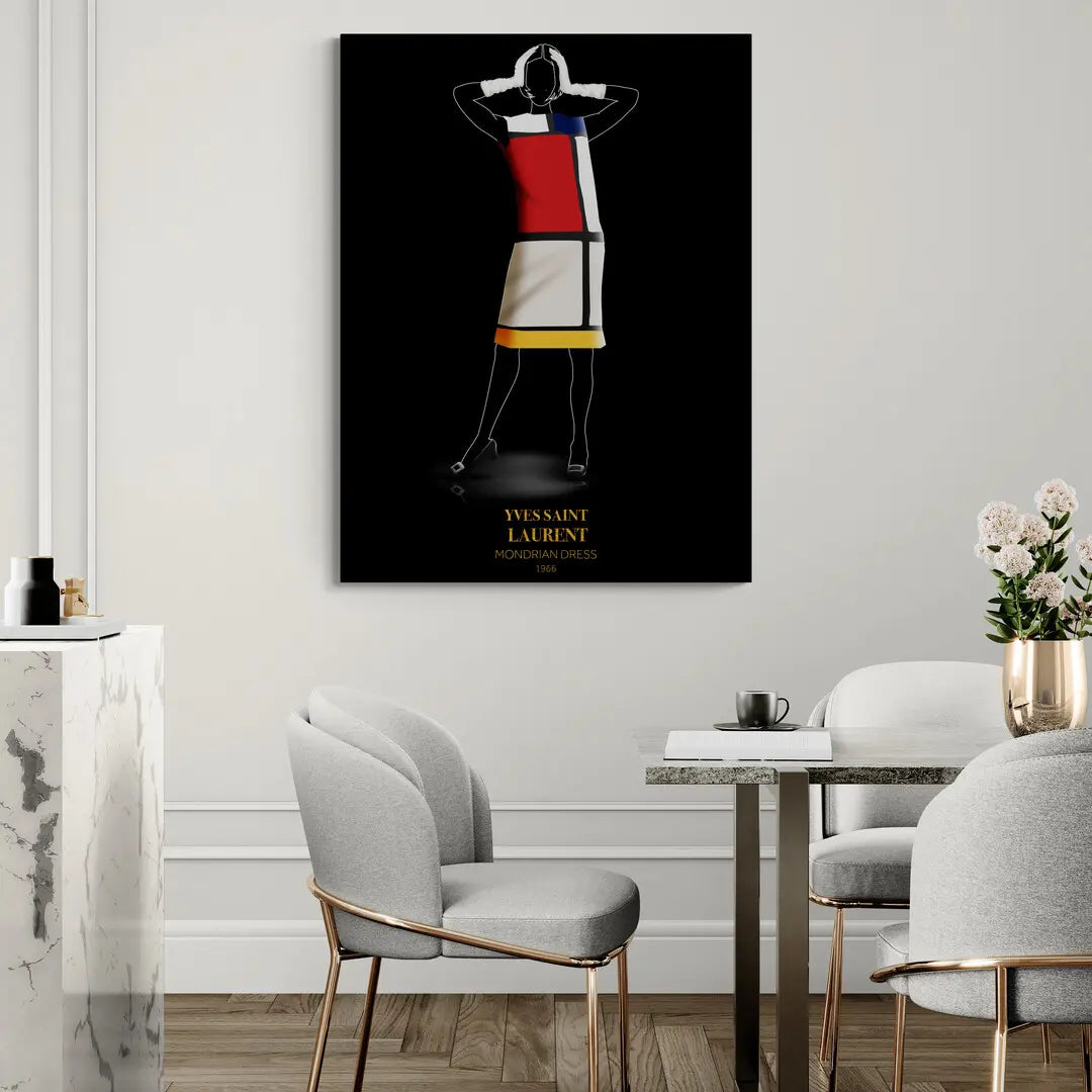 YSL Ikoniczna Sukienka | Plakat