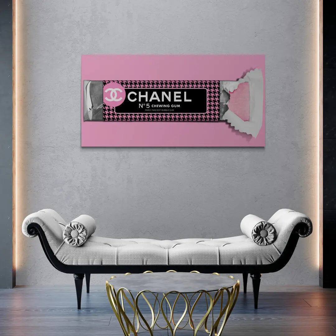 Bubble Gum Chanel | Obraz