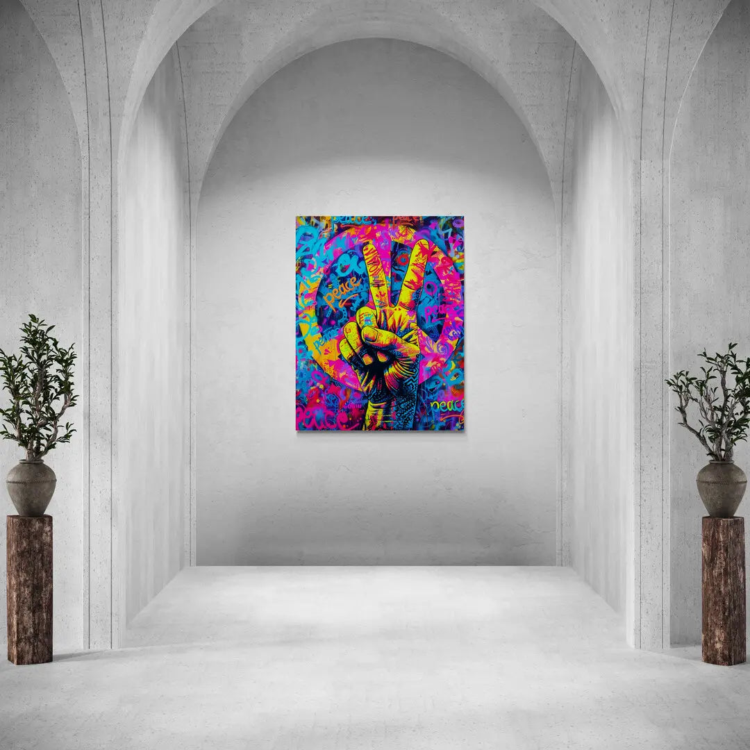 Pop Art Peace | Obraz