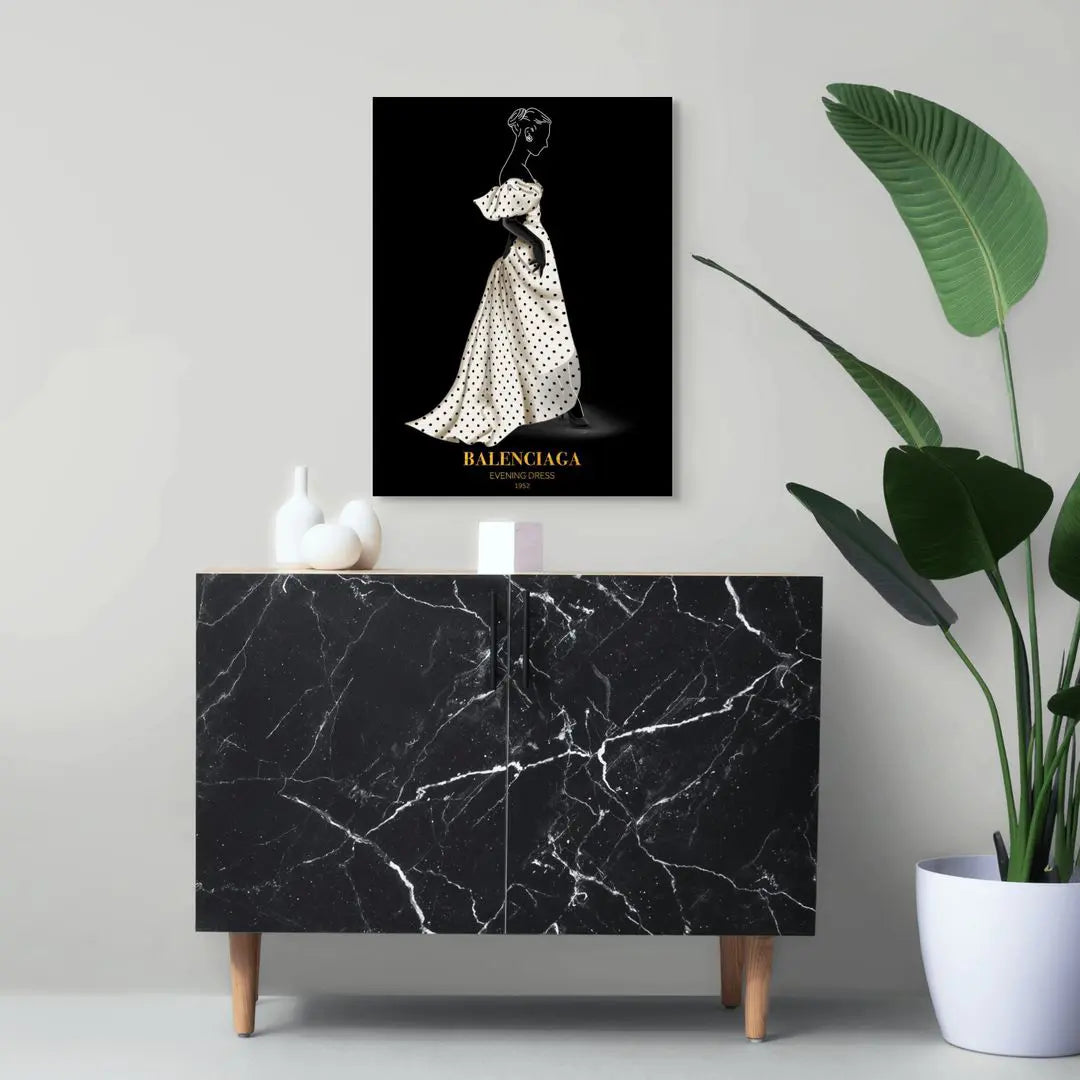 Balenciaga Iconic Dress | Poster