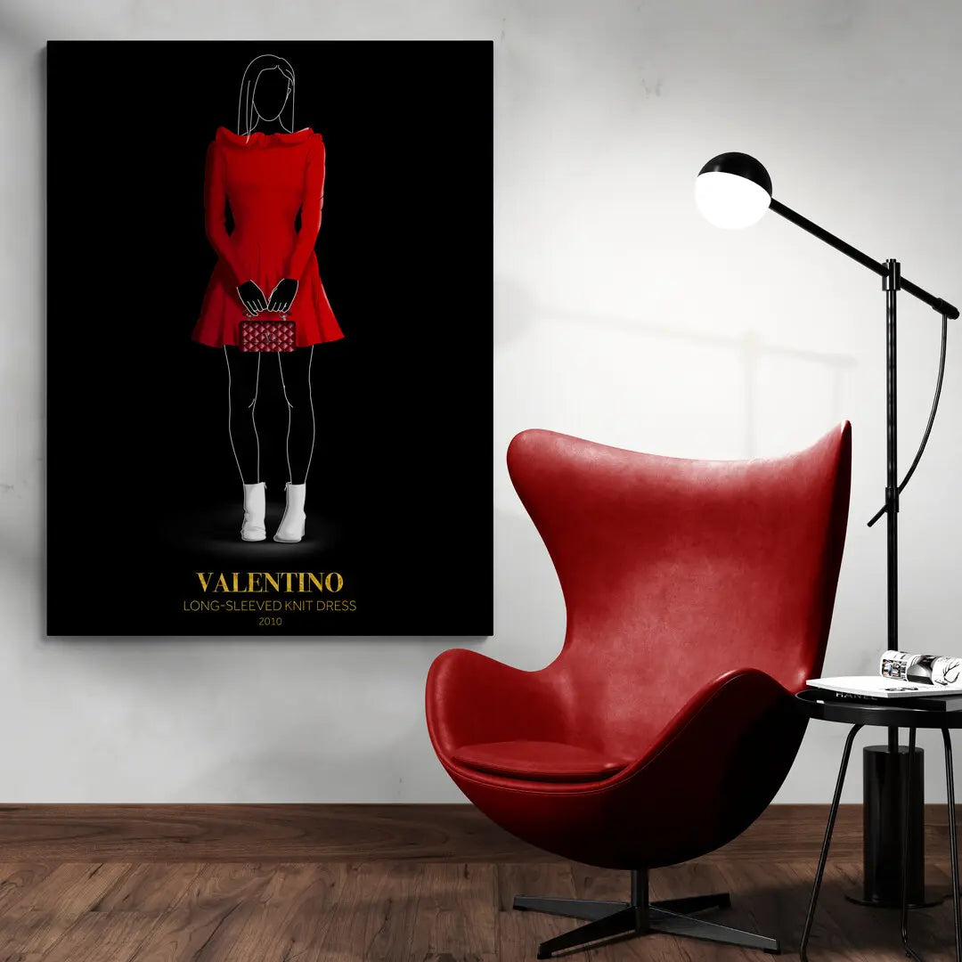 Valentino Ikoniczna Sukienka | Obraz