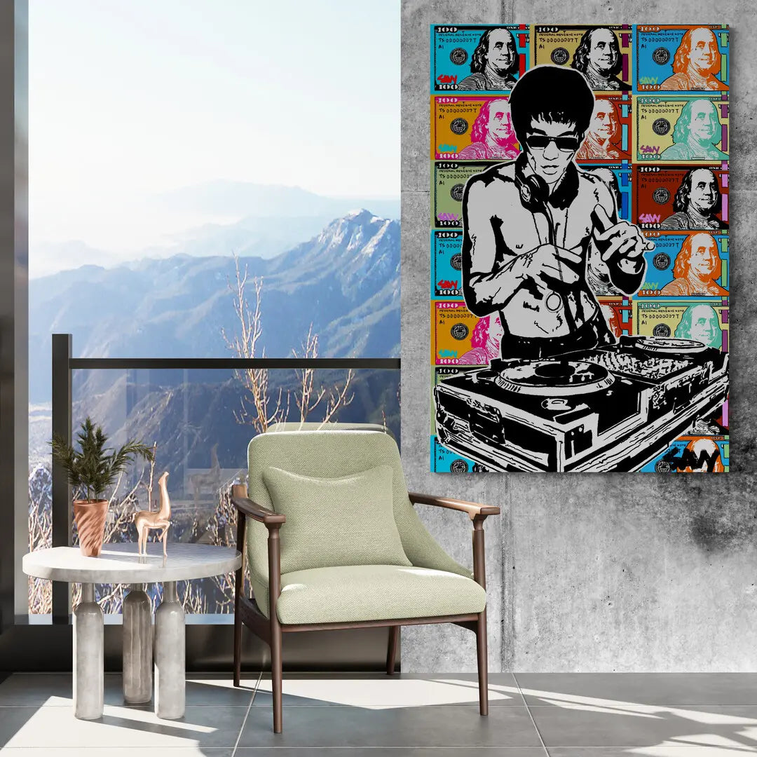Bruce Lee DJ | Plakat