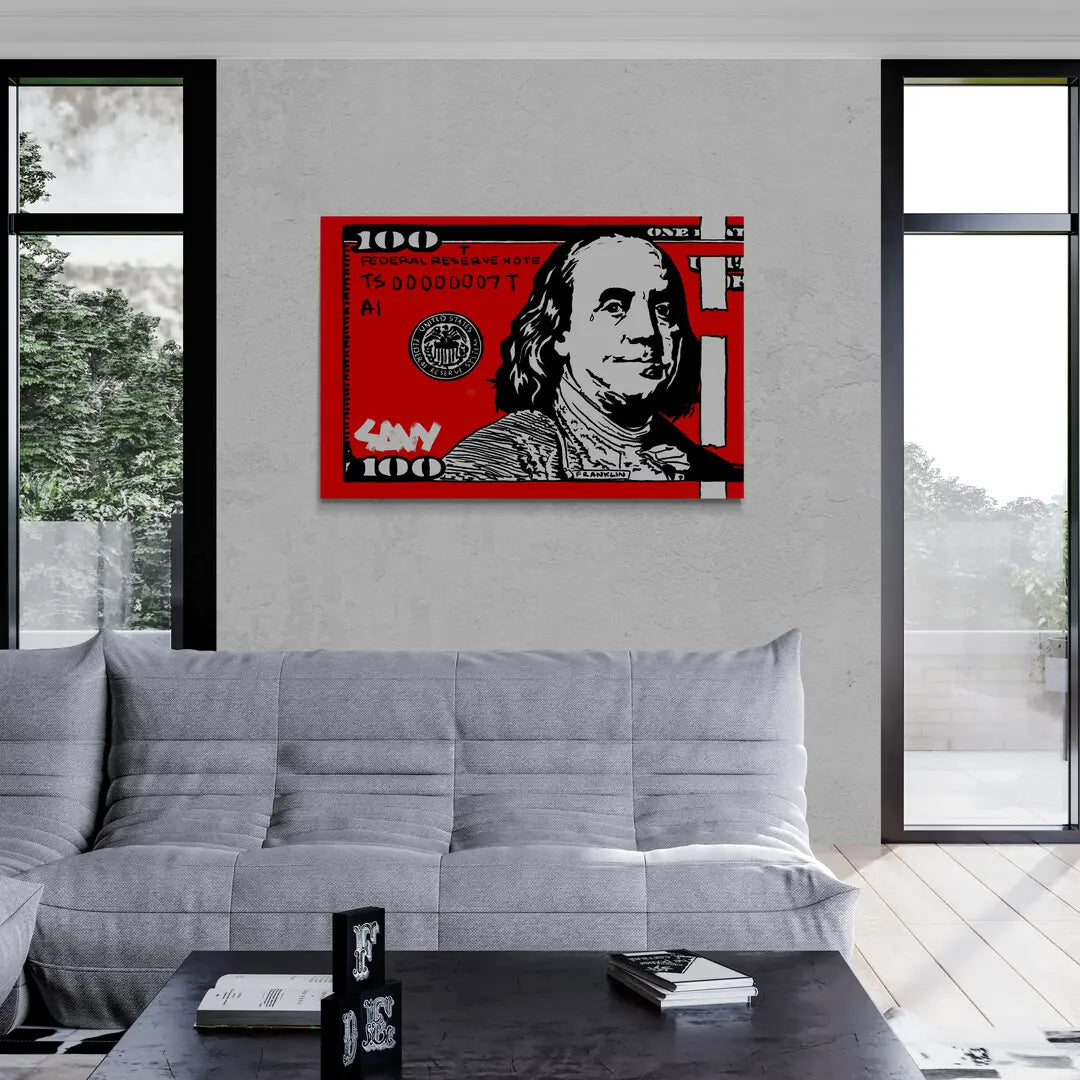 Frank Benny Czerwony | Plakat