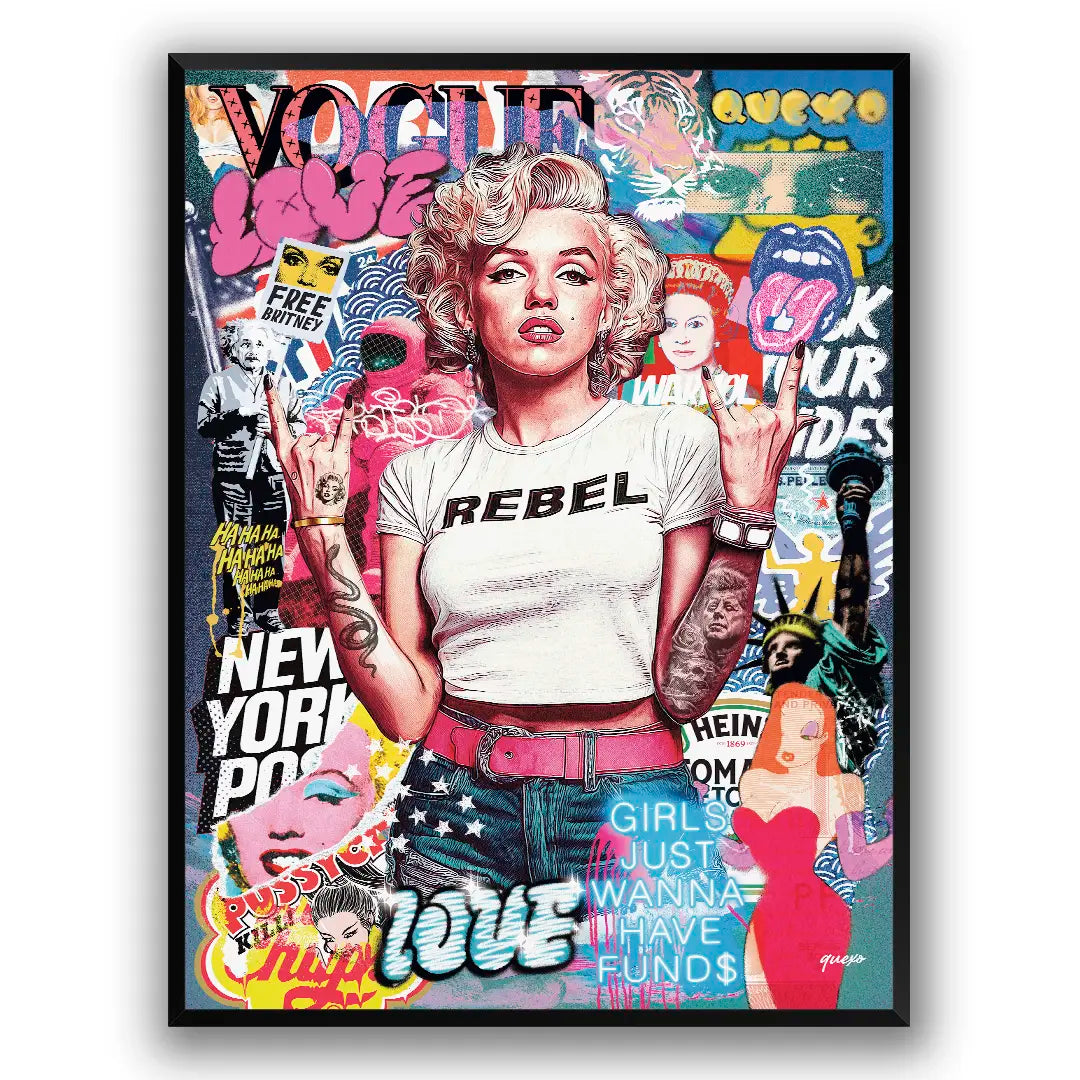 Marilyn Rebel | Plakat