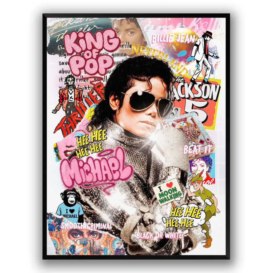 Michael Jackson King of Pop | Plakat