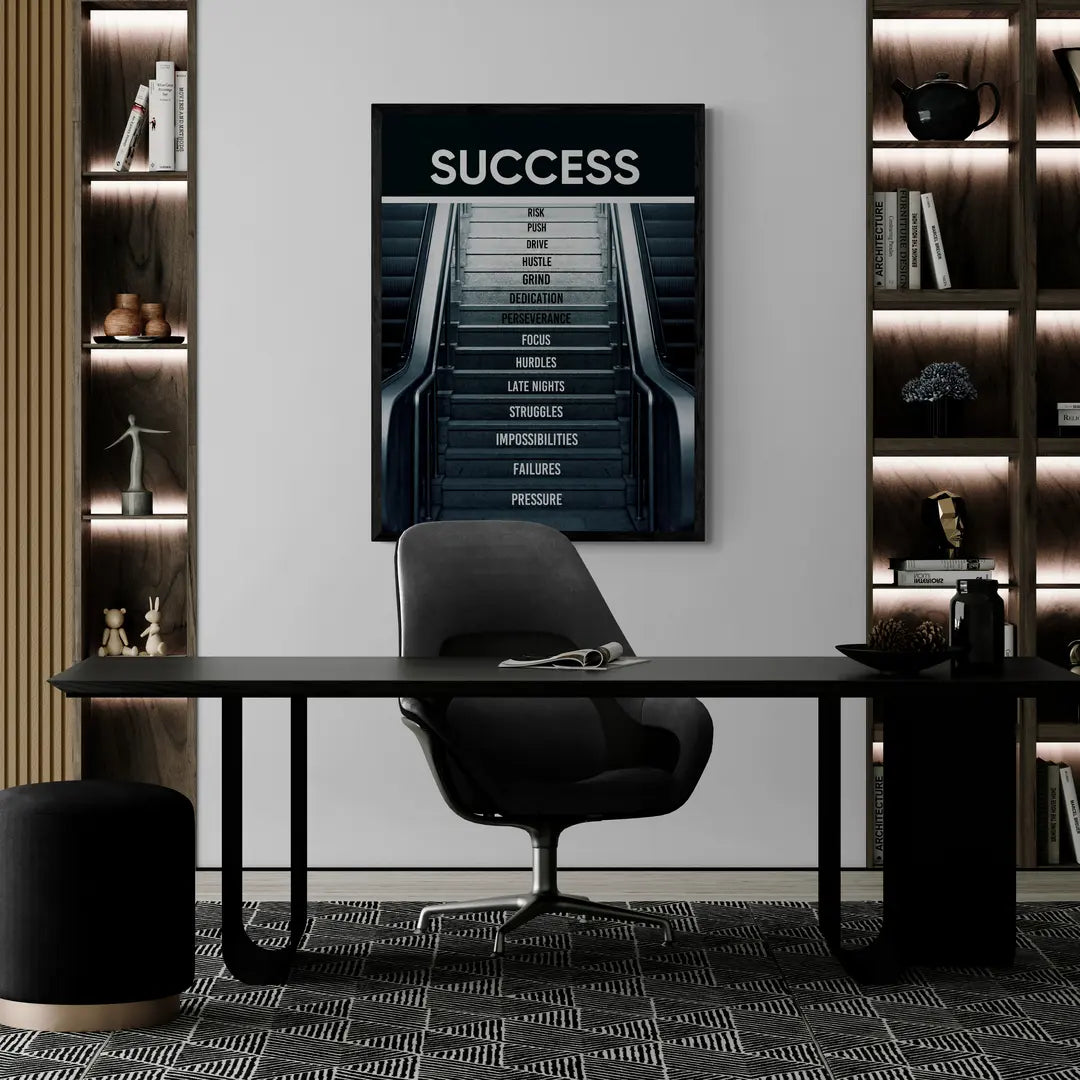 Elevator To Success | Plakat