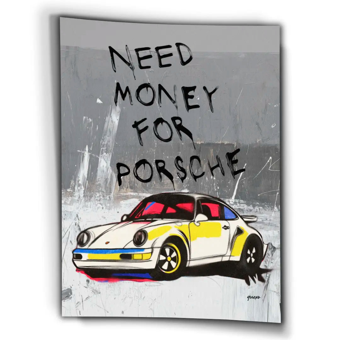 Money For Porsche | Plakat