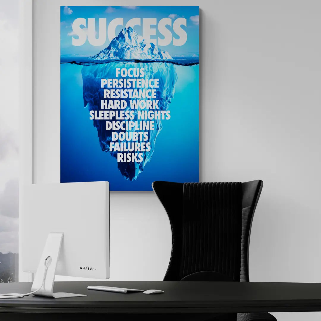 Success Iceberg | Plakat