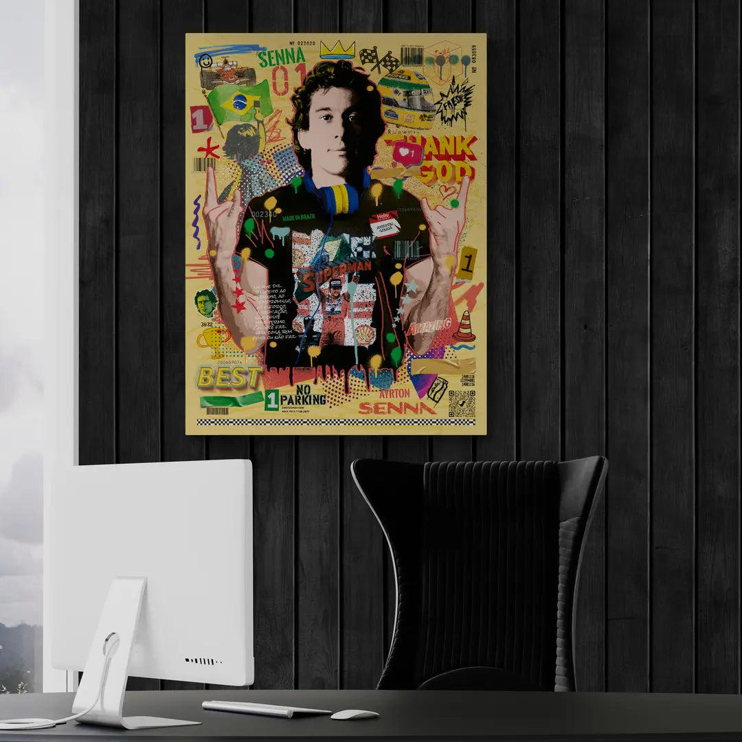 Ayrton Senna | Plakat