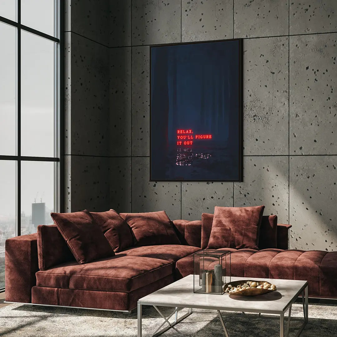 Relax, You'll Figure It Out | Plakat