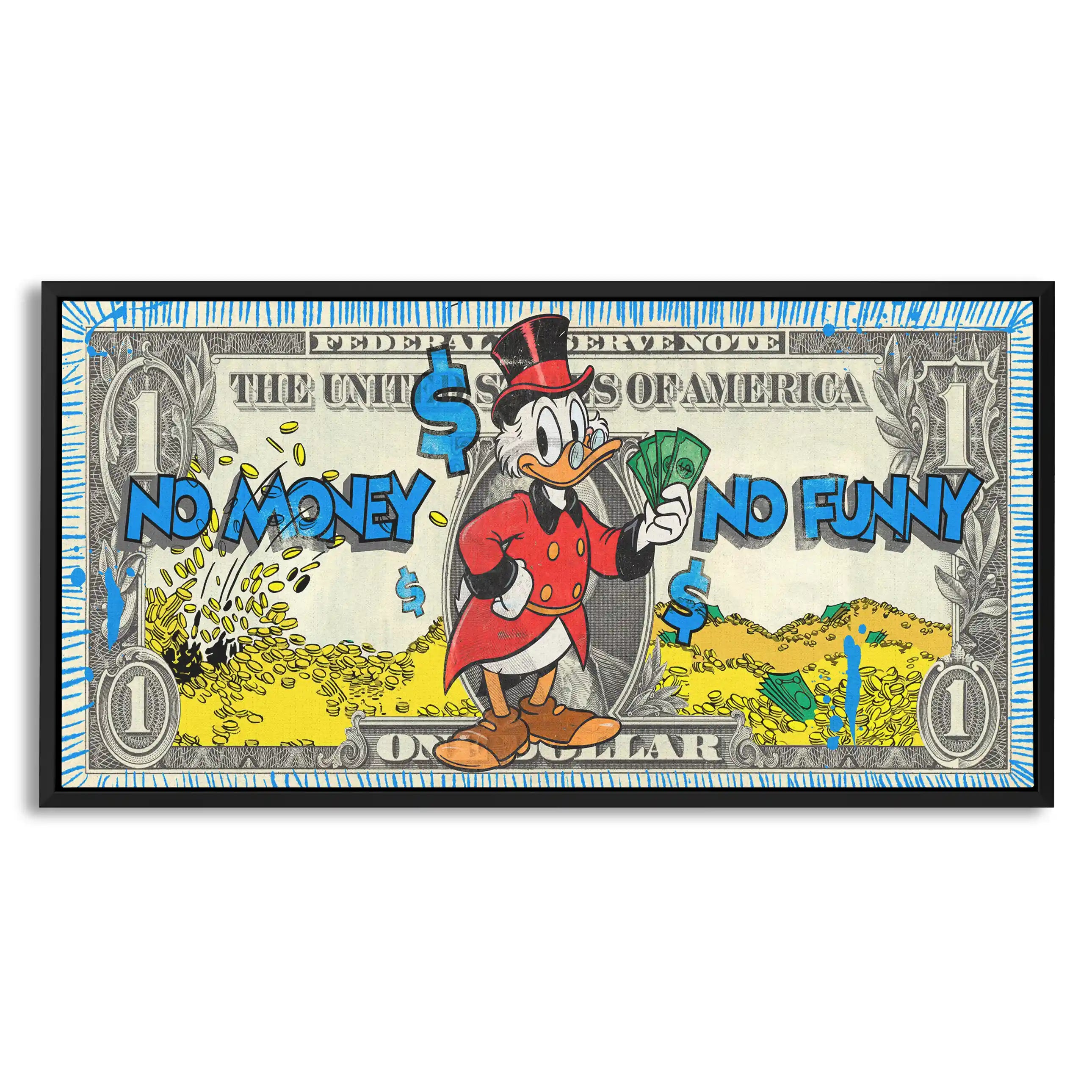 No Money No Funny 2.0 | Obraz