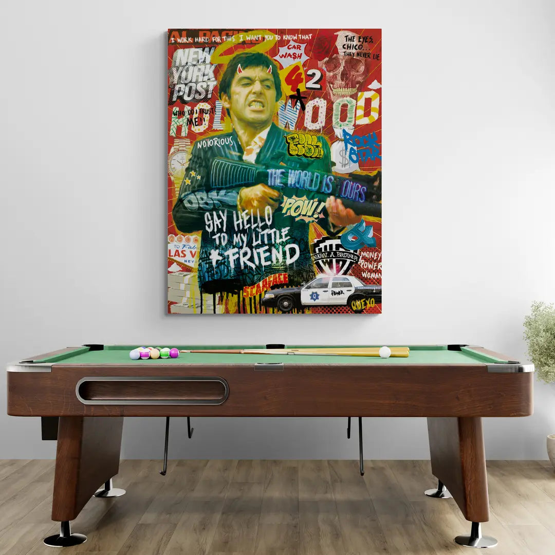 Scarface: Say Hello To My Little Friend | Plakat