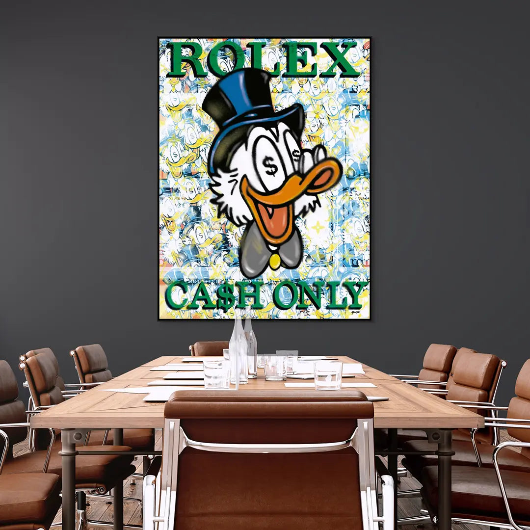 Rolex Cash Only | Plakat