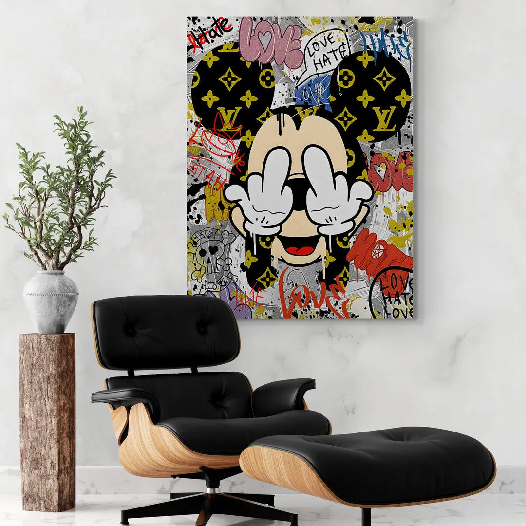 LV Mickey | Poster