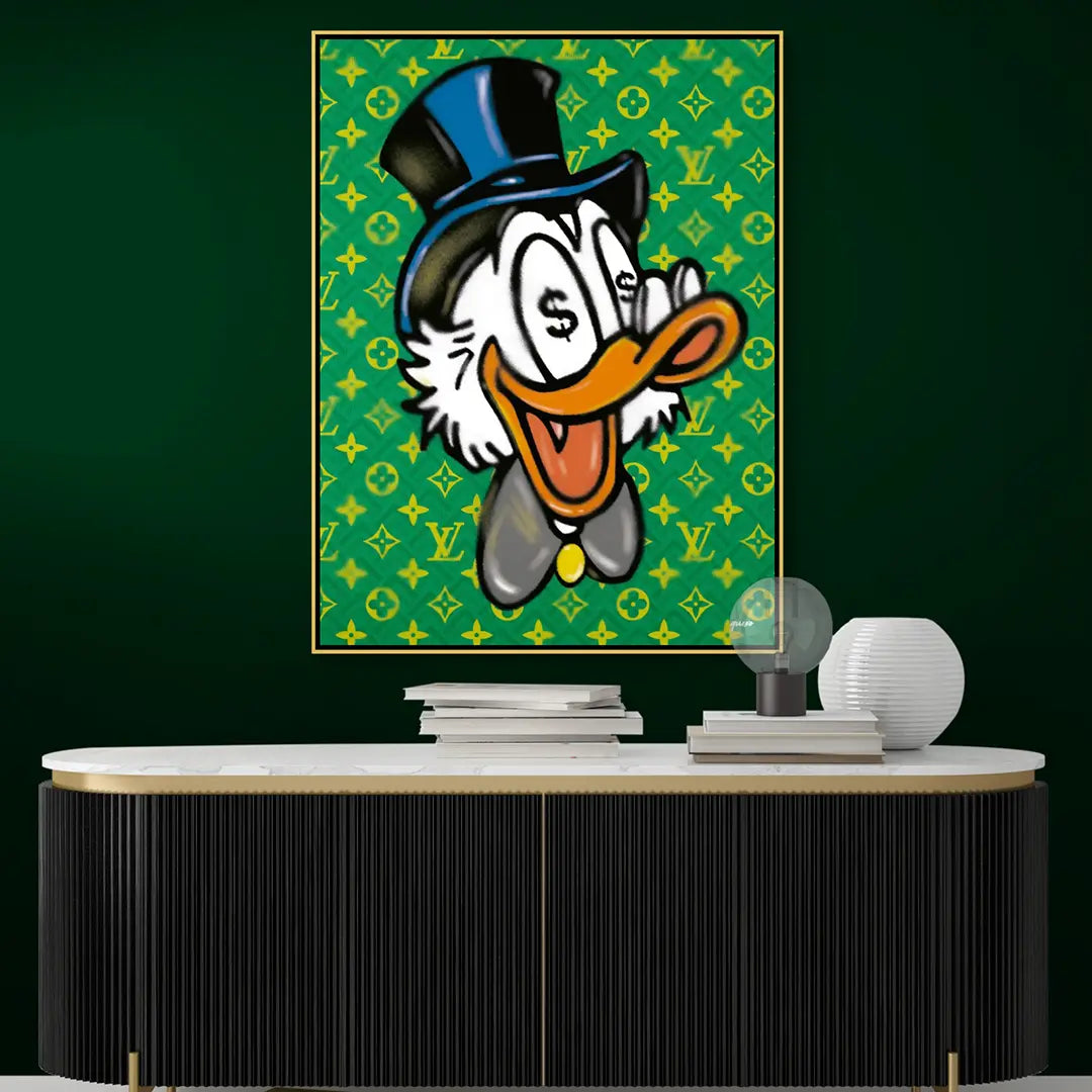 Scrooge Louis Vuitton | Plakat
