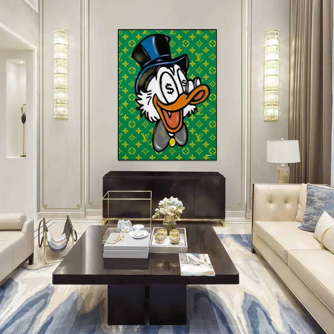 Scrooge Louis Vuitton | Plakat